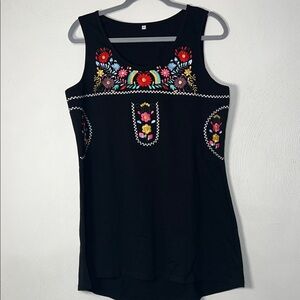 Floral Embroidered Blouse